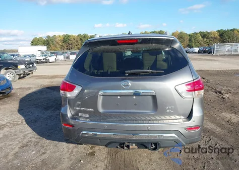 2016 Nissan Pathfinder Sl from USA, damaged, VIN 5N1AR2MM9GC622846